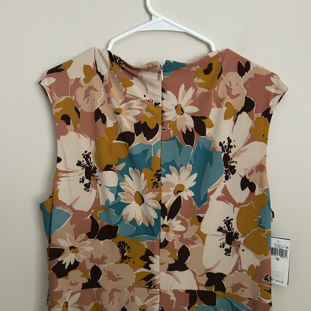 Lauren Ralph Lauren New With Tags Midi Length Dress Size16 - Picture 7 of 8